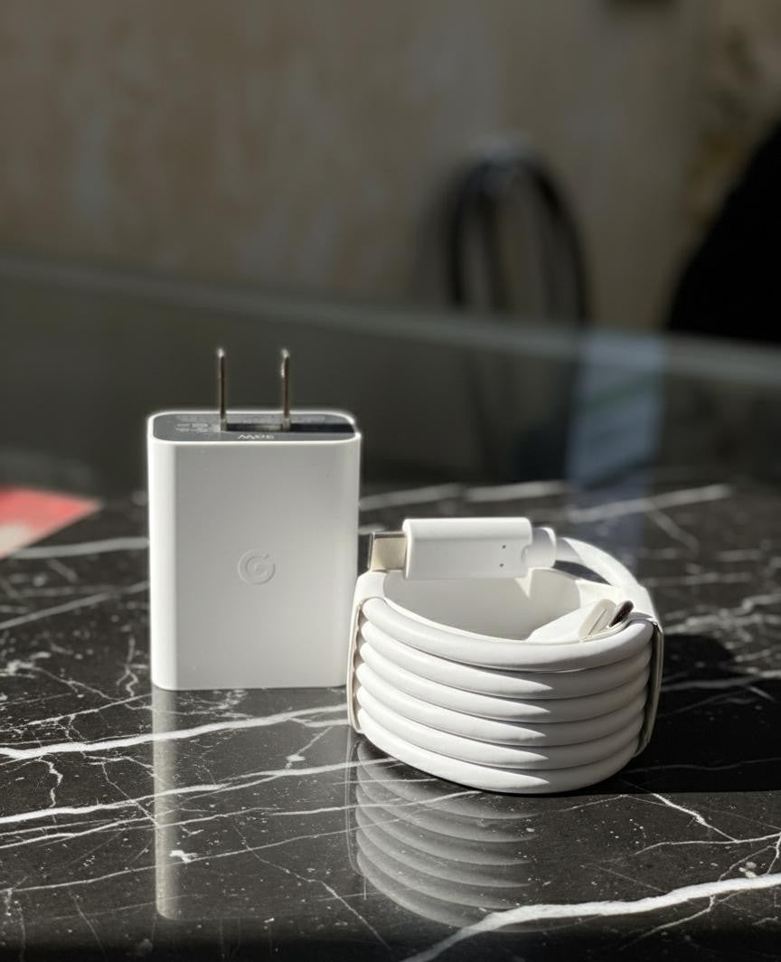 25W PD USB-C Fast Charger + USB-C to Lightning Cable Genuine